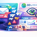 délivrabilité CRM : emails bloqués en spam, faux taux d’ouverture et difficulté à piloter la performance